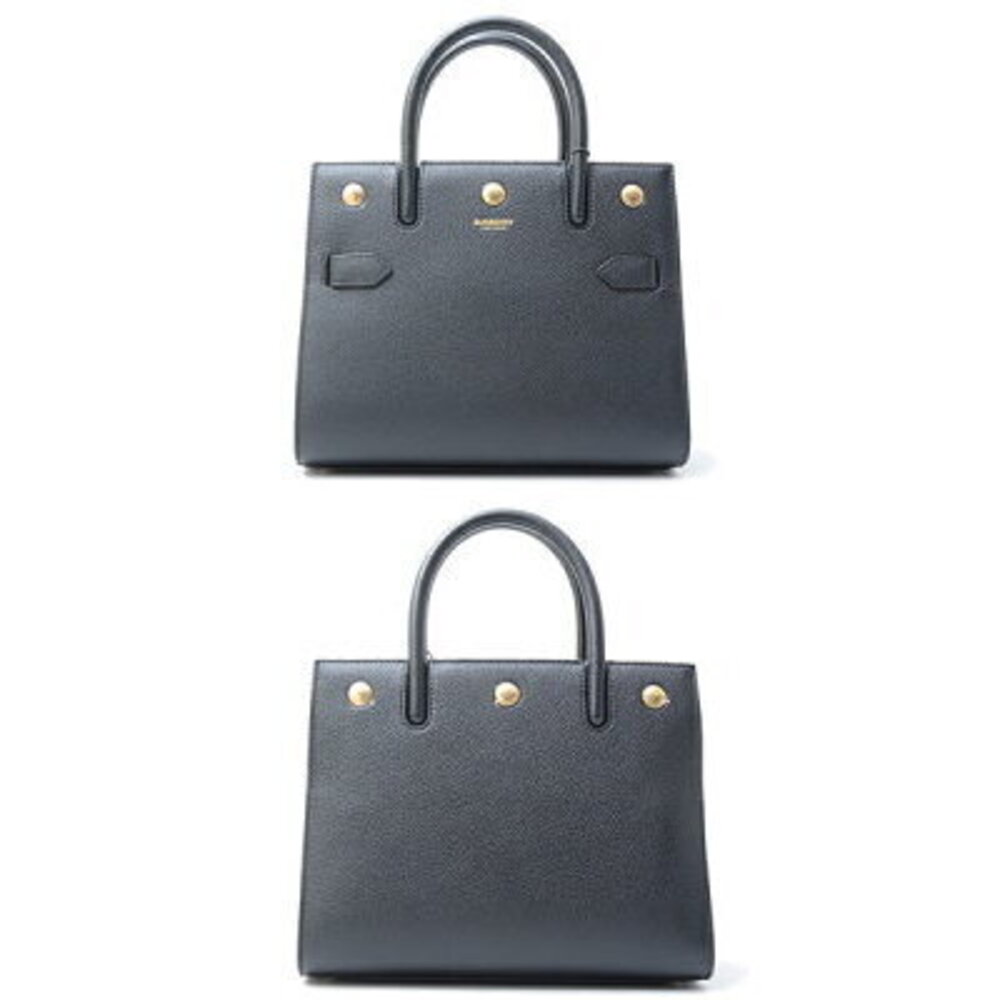 Burberry Baby Title Handbag Shoulder Bag Black - Picture 3 of 10